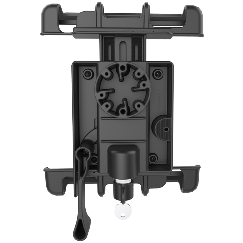 RAM Tab-Lock Locking Cradle for 10" Screen Tablets WITH HEAVY DUTY CASES including the Apple iPad 1-4