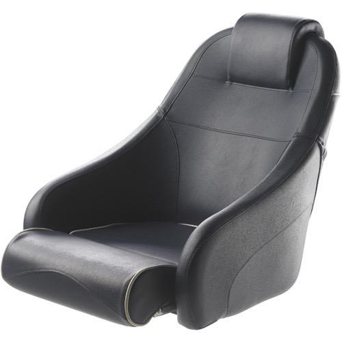 KING Helm seat with flip-up squab with - Blue