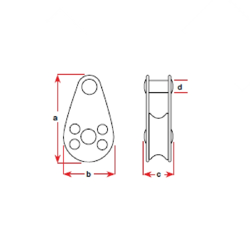 Single Block - Stainless Steel
