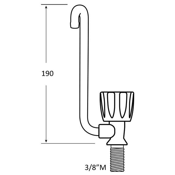Right Single Tap & Faucet