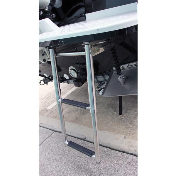 Stainless Steel Telescopic Under Platform Mount Ladder