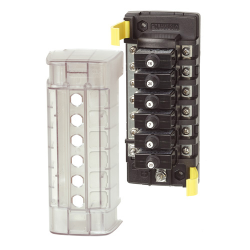 ST CLB Circuit Breaker Block - 6 Position with Negative Bus