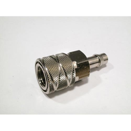 Fuel Line Fitting - Chrome Plated Brass - Chrysler, Force, Most Suzuki (70HP Down) - Hose: 8mm