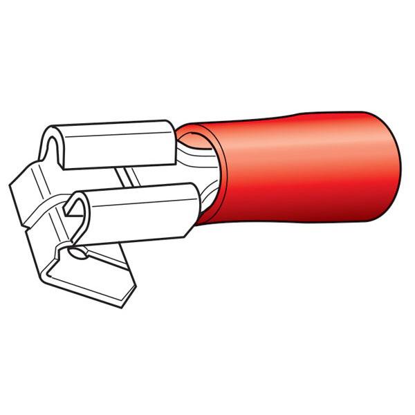 6mm Insulated Male/Female Terminals