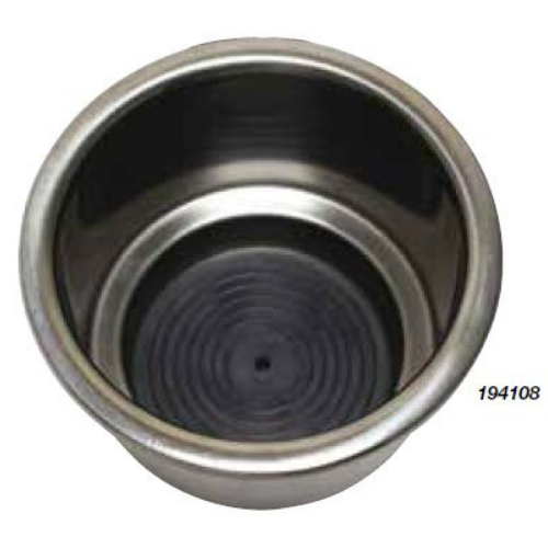 Stainless Steel Cup Holder - Cut out Dia: 95.25mm