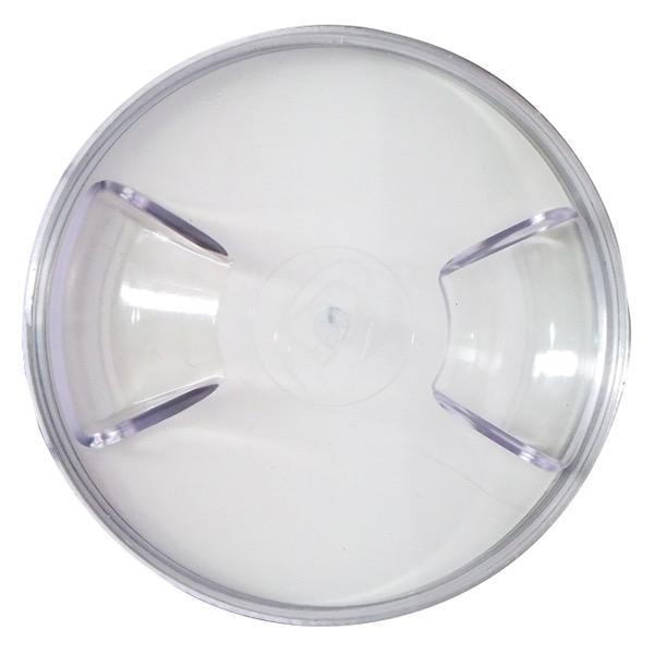 Nairn Inspection Port Lid Only - 5" - Clear - Outside Dia: 125mm