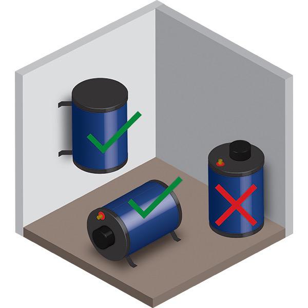Enamelled Water Heater - Dual Heating