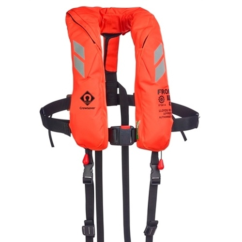 Seacrewsader 290N Solas 3D Lifejacket - Fire Retardant - Automatic With Hood