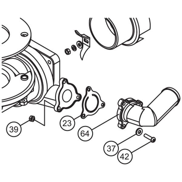 Toilet Base Port Kit