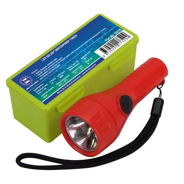 LED Waterproof Signalling Torch