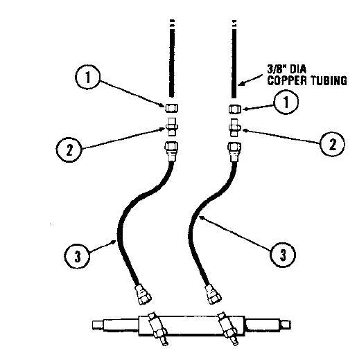 Hose Kit For Cylinders - 3/8"