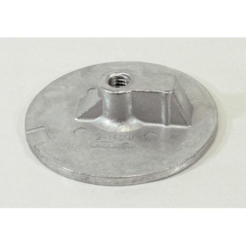 Mercury/Mercruiser Type Anode - Round Plate Type - Zinc - 0.34kg