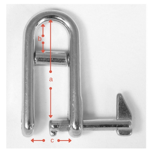 Quick Release Halyard Shackles - Stainless Steel