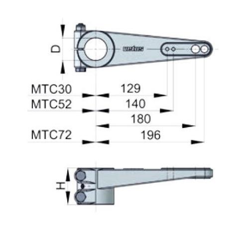 Aluminium Rudder Arm