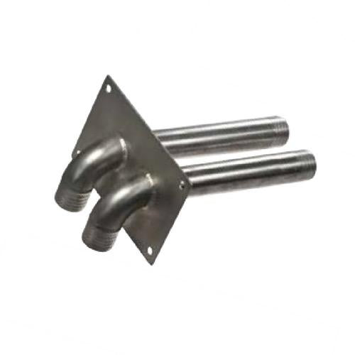 Lead-Through Dual Fitting 25mm ID with 90 Degree Elbow