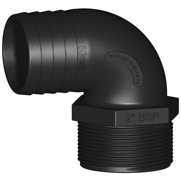 Hose Tail - Male Tail 90 Degree