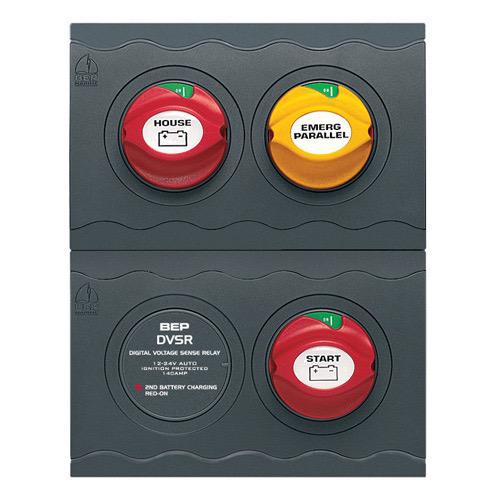 Contour Connect Battery Distribution Cluster with VSR - Single Engine Two Battery Bank