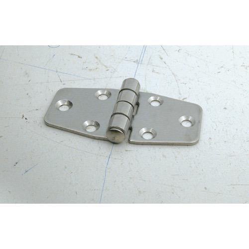 Friction Hinge S/S - 38 x 76mm - Screw: No. 8 or M4