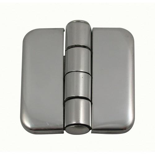Covered Hinges S/S - Length Flat: 36mm - Width: 40mm - Depth: 9mm