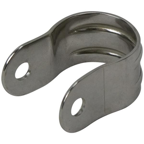 Stainless Steel Vertical Tube Clip - Suits 25mm - Pack of 10