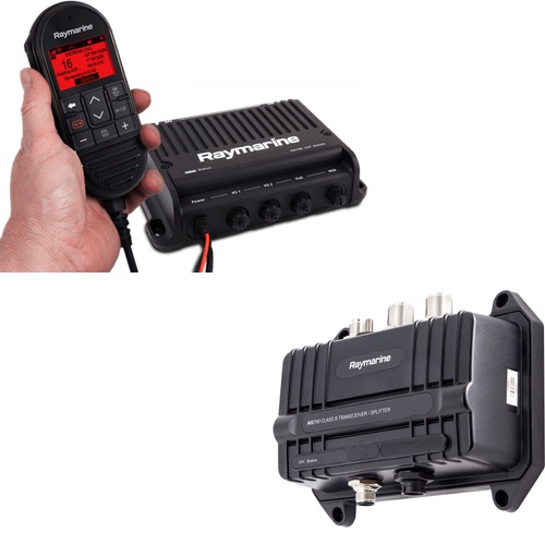 Ray90 + AIS 700 Modular Dual-Station VHF Radio System & AIS Tranceiver (incl. wired handset, passive speaker & cable)