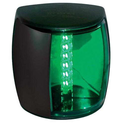 2NM NaviLED PRO - Starboard Navigation Lamp - Black Shroud, Green Lens