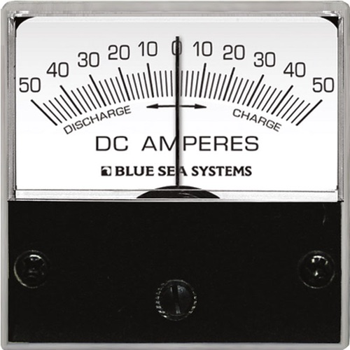 DC Micro Ammeter - 50-0-50A with Shunt