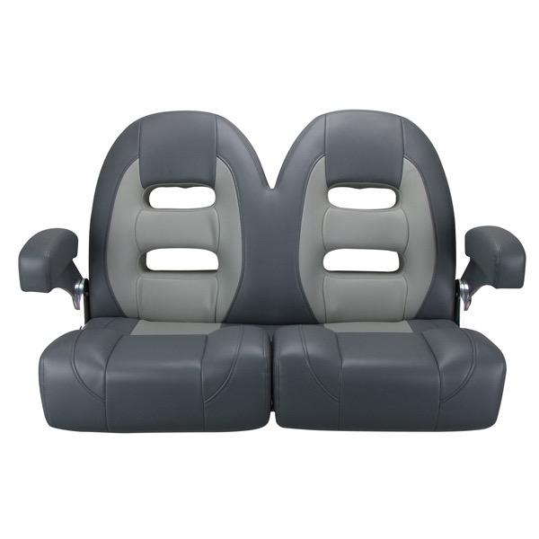 Double Cruiser Series Seat - Dark Grey/Light Grey
