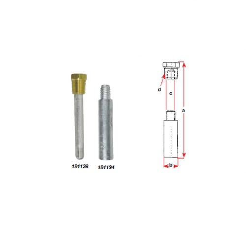 Engine Pencil Anode - With Plug