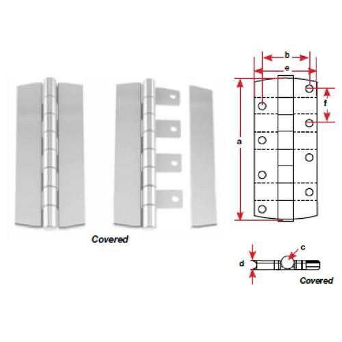 Seam Friction Hinge - Covered