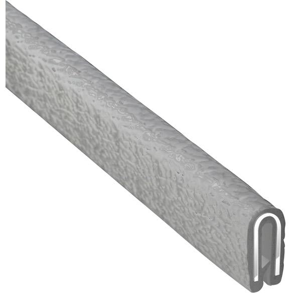 Edge Trim PVC Aluminium - 50m Roll