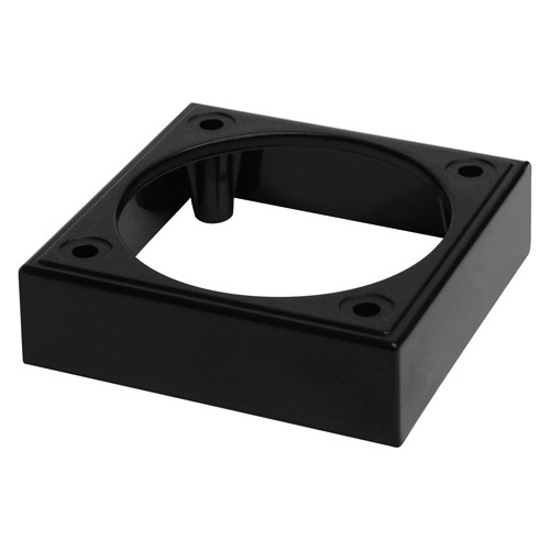 2 X Black Square Spacers (Priced And Ordered Each)