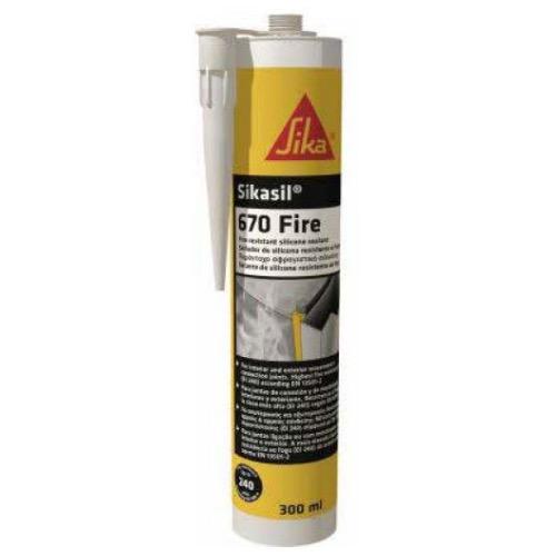 Sikasil 670 Fire 1-Part Fire 300ml CTG Grey