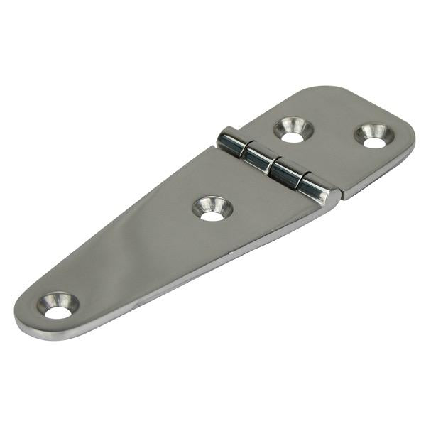 Cast Stainless Steel Hinge - Triangle/Uneven - 105mm(L) x 32mm(W) - 4 Holes
