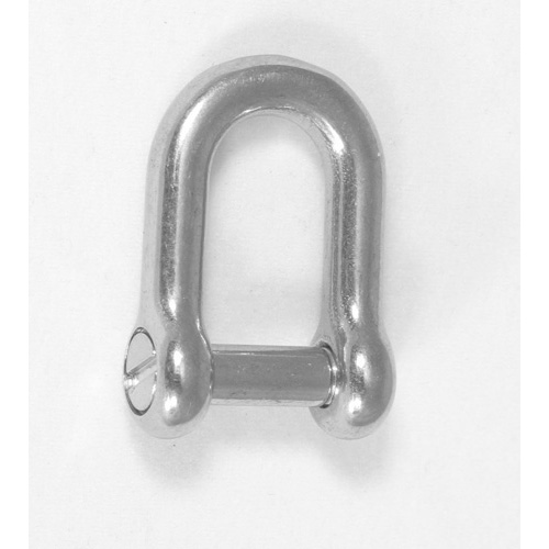 ‘D’ Shackle - Stainless Steel Countersunk Pin