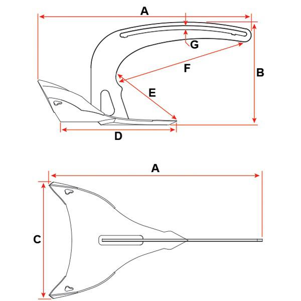 Stainless Steel Boss Anchor