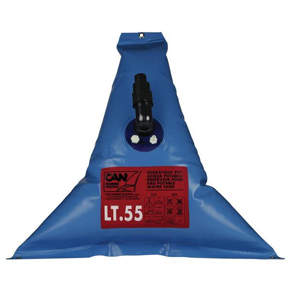 55L Flexible Triangular Water Tank - 950 x 950mm