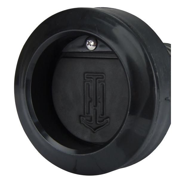 Scupper Through Hull - Black