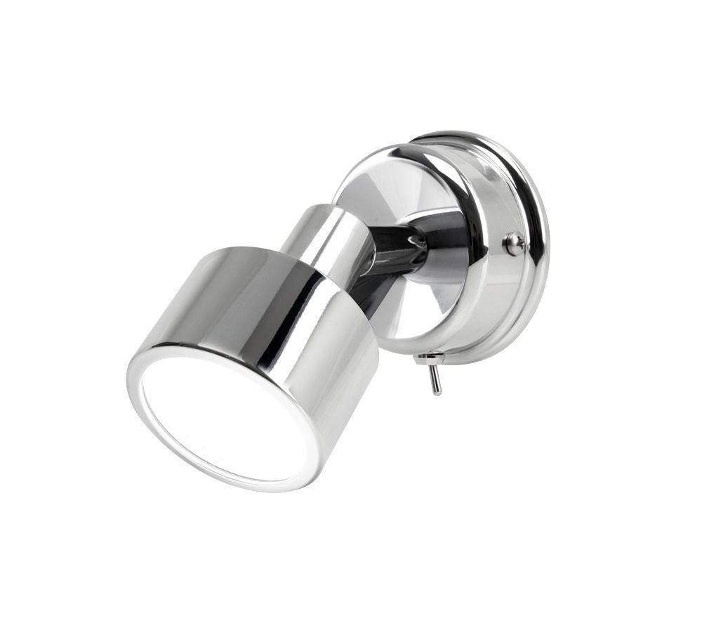 White LED Ponui Gen 2 Wall Mount Lamp - 24V - Bright Chrome Finish