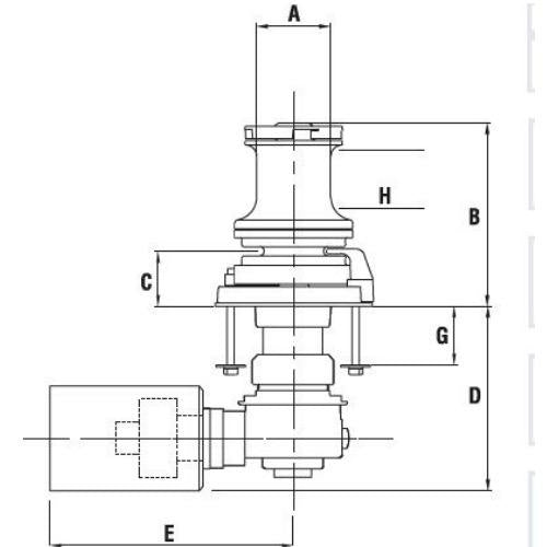 Vertical Windlass (Model VW 1500)