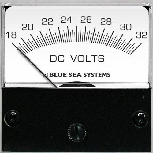 DC Micro Voltmeter - 18 to 32V DC