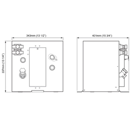 12V Water Heater - 11 ltr, Electric Only