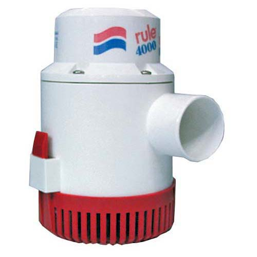 Non-Automatic Submersible Bilge Pump - 4000 GPH - 24V