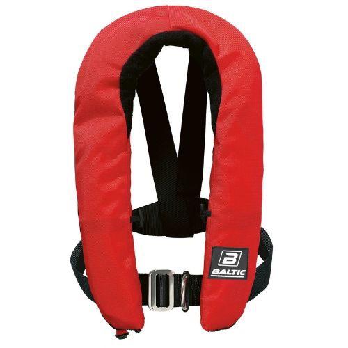 Winner 150 Zip - Automatic Inflatable Lifejacket with Harness - Red
