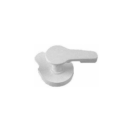 Complete Recessed Hatch Handle Assembly - White