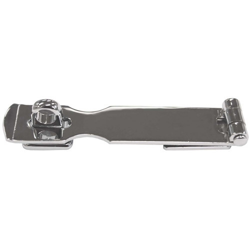 Hasp and Staple - Chrome Plated Brass - 100mm x 22mm