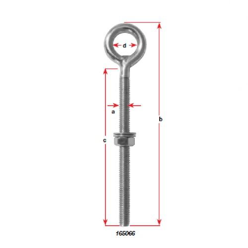 Eye Bolt - Stainless Steel