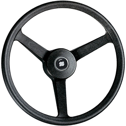 335mm Black 3 Spke Wheel-V32N