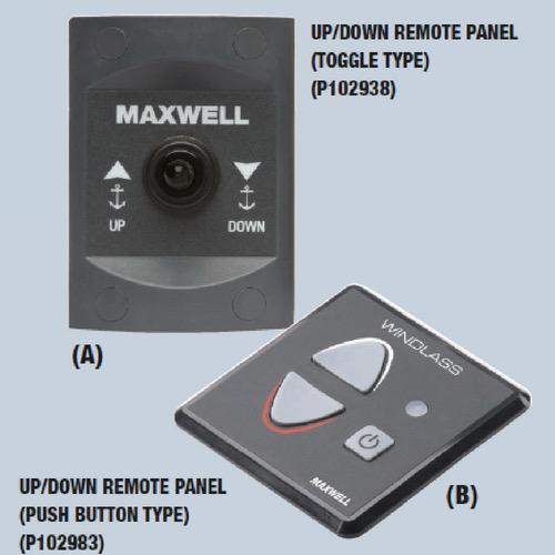 Up/Down Remote Panel - Push Button Type