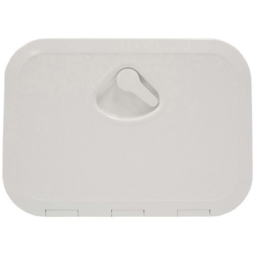 Deluxe Model Opening Storage Hatch - White - Flush Type - 375 x 275mm